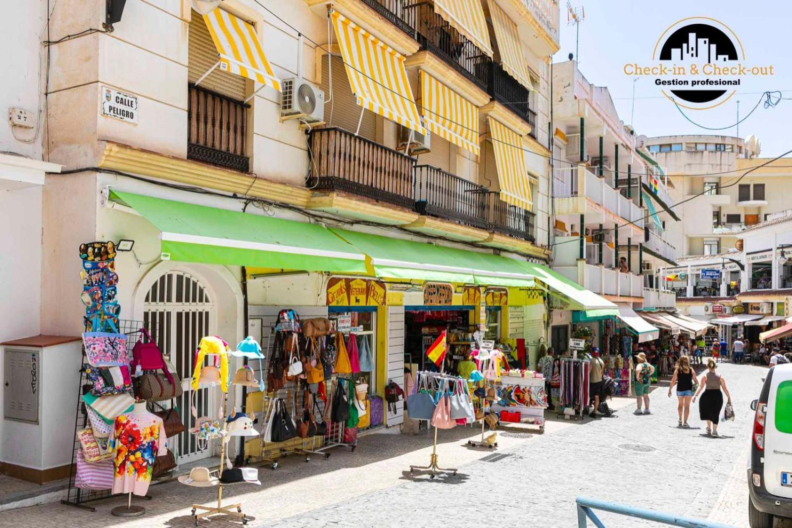 El Bajondillo Beach A 30 Metros De La Playa 托雷莫利诺斯 外观 照片